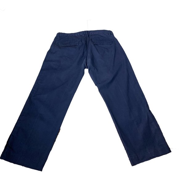 AlX‎ ARMANI EXCHANGE Side Pleated Crop Chinos - Picture 7 of 9